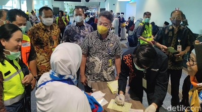 Penampakan Fasilitas Tangkal Corona di Bandara Soetta