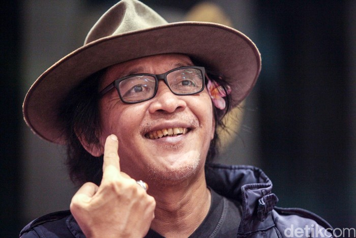Sujiwo Tejo saat ditemui di kawasan Karawang.