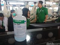 Cairan pembersih tangan Citilink (