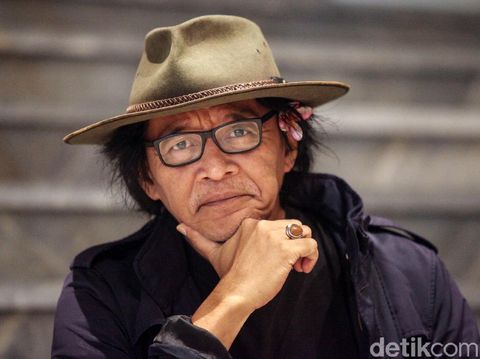 Sujiwo Tejo saat ditemui di kawasan Karawang.