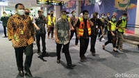 Pengecekan fasilitas dilakukan di Terminal 3 Kedatangan, Jumat (6/3/2020).