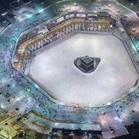 Begini potret Kabah pada 6 Maret 2020, ketika pemerintah Arab Saudi melarang dilaksanakannya ibadah umrah, bagi warga lokal maupun wisatawan asing. Tindakan ini terpaksa dilakukan demi mencegah penyebaran virus Corona. Foto: Info Haramain