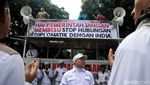 Aksi Massa FPI-PA 212 Geruduk Kedubes India
