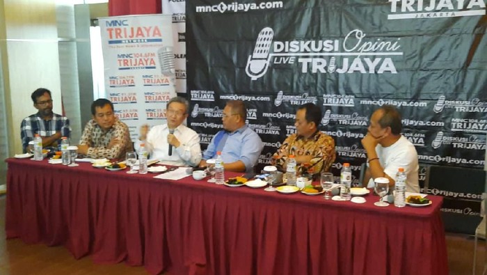 Diskusi Memburu Buron KPK (Foto: Yogi Ernes/detikcom)