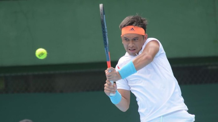 Christopher Rungkat membawa Indonesia ungguli Kenya 2-0 di hari pertama Davis Cup 2020