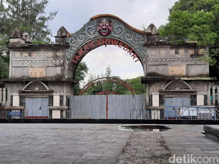 Taman Sriwedari, Solo, Jumat (6/3/2020).