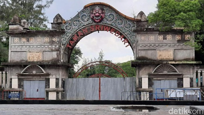 Taman Sriwedari, Solo, Jumat (6/3/2020).