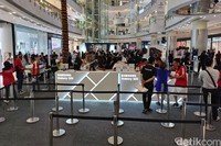 Suasana Consumer Launch Galaxy S20 Series di Central Park, Jakarta.