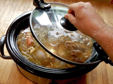 sayur sop or vegetable with chicken soup indonesian culinary