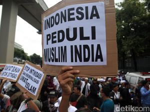 PA 212-FPI Kembali Berunjuk Rasa di Depan Kedubes India Siang Ini