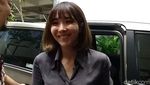 Senyum Gisel Saat Akan Diperiksa Kasus Carding Bareng Tyas Mirasih