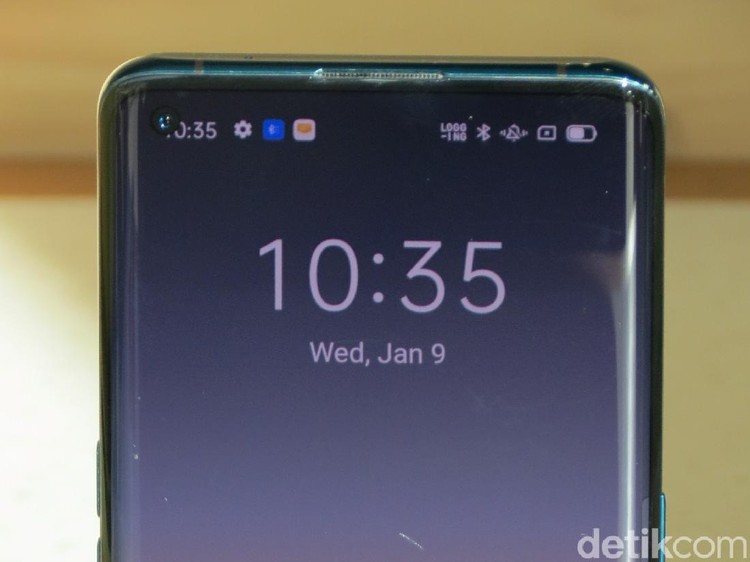 Tampang Oppo Find X2 di Swiss saat uji experience bersama Oppo Indonesia