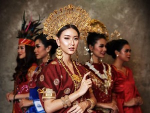 Cantik Memesona, Potret 12 Finalis Puteri Indonesia 2020 Pakai Baju Adat