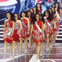 39 finalis Puteri Indonesia 2020 ini bersaing memperebutkan gelar juara Puteri Indonesia 2020, Puteri Indonesia Lingkungan Hidup 2020 dan Putri Pariwisata 2020.Foto: Grandyos Zafna