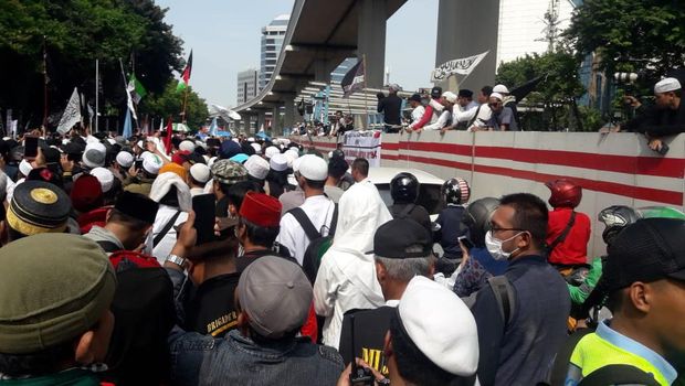 Ada Demo di Kedubes India, Lalin di Rasuna Said ke Menteng Ditutup