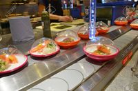 Cegah Penularan Virus Corona, Restoran Sushi Ini Stop Sajian di 'Conveyor Belt'