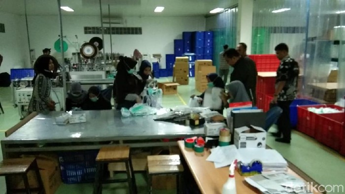 Pabrik Masker di Banten