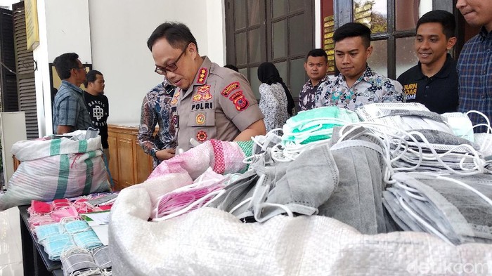 Masker Daur Ulang di Bandung