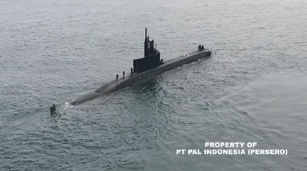Kapal Selam Alugoro Berhasil Laksanakan Tactical Diving Depth di Utara Pulau Bali. (Dok: PERSERO)