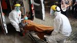 Simulasi Penanganan Pasien Corona di RSHS Bandung
