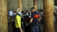 Gereja Kelahiran yang berada di kawasan Bethlehem jadi salah satu situs bersejarah yang ramai didatangi oleh peziarah.