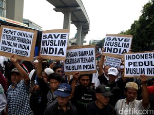 FPI hingga PA 212 Gelar Aksi di Kedubes India Siang Ini