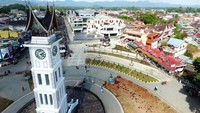 Kementerian PUPR kembali membangun Pasar Atas Kota Bukittinggi yang mengalami kebakaran hebat pada 30 Oktober 2017 lalu. Istimewa/Kementerian PUPR.