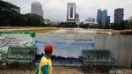 Melihat Kondisi Terkini Proyek Revitalisasi Monas