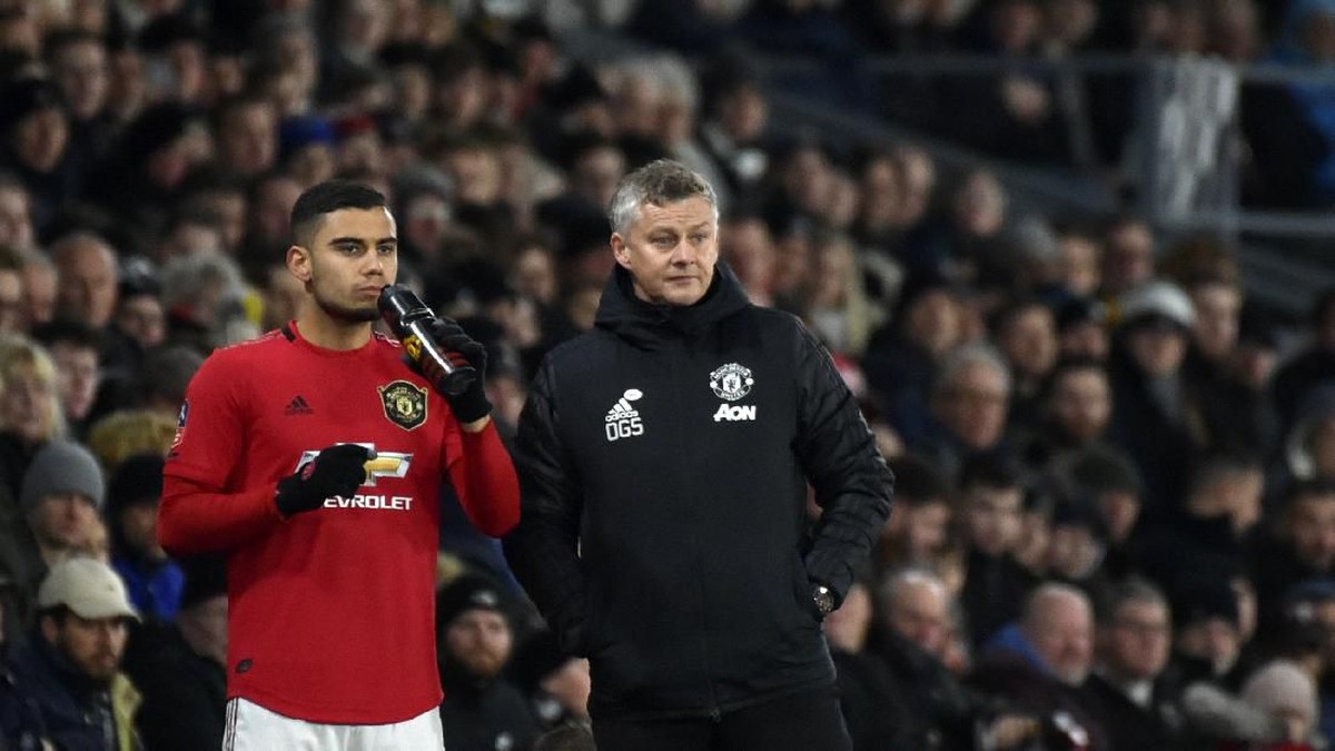 Ole Gunnar Solskjaer memprotes jeda Manchester United yang pendek jelang Derby Manchester (Rui Vieira/AP Photo)