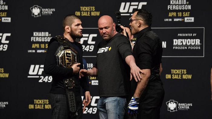 LAS VEGAS, NEVADA - MARCH 06: during the UFC 249 press conference at T-Mobile Arena on March 06, 2020 in Las Vegas, Nevada. (Photo by Jeff Bottari/Zuffa LLC)