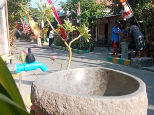 Desa Ini Kampanyekan Cuci Tangan Dengan Satu Rumah Satu Wastafel
