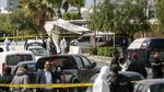 Polisi Tunisia Olah TKP Bom Bunuh Diri di Depan Kedubes AS
