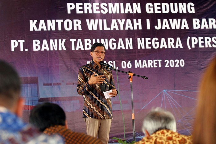 Bank BTN baru saja meresmikan gedung baru Kantor Wilayah I BTN, di Bekasi. Mengincar potensi bisnis di Provinsi Jawa Barat yang ditopang kota-kota satelit dan terus berkembang sejalan dengan peningkatan infrastruktur.