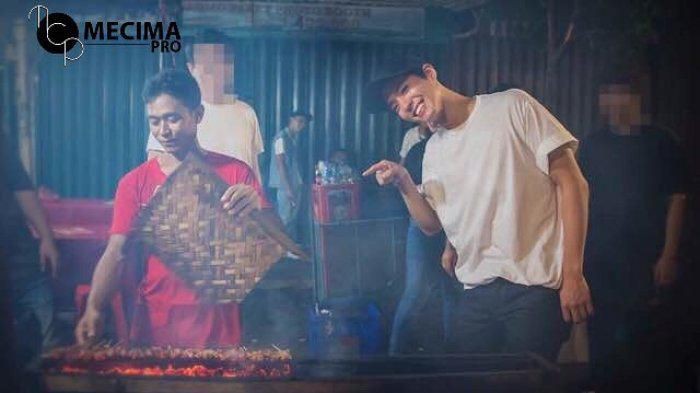 artis korea makan sate