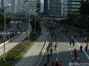 Dear Warga Jakarta, CFD Ditiadakan Selama 2 Minggu ke Depan