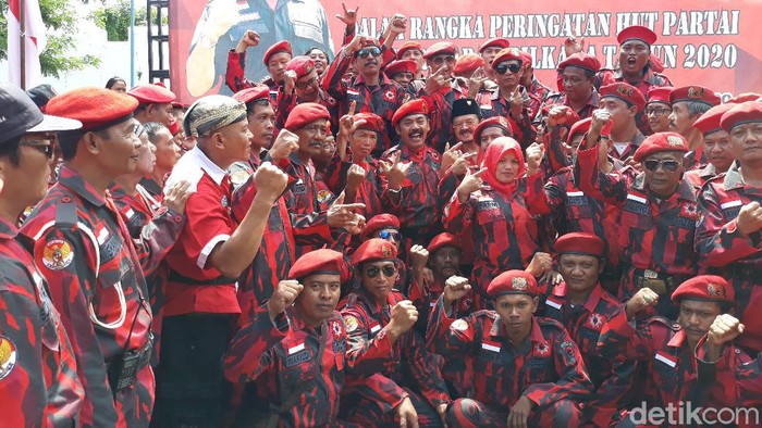Apel ribuan Satgas PDIP di Solo