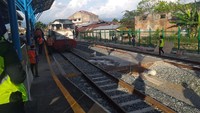 Jalur kereta Padang - Pulau Air hidup kembali setelah terakhir kali beroperasi pada tahun 1977 silam. Foto: Sylke Febrina Laucereno