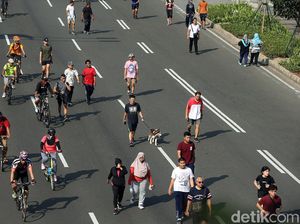 CFD Jakarta di 32 Titik, yang Berkerumun-Nongkrong Bakal Dibubarkan