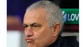 Media ini menyebut Jose Mourinho tak lagi termasuk salah satu pelatih terbaik dunia. Foto: istimewa