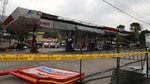 Diterjang Angin Kencang, SPBU Ini Hancur Berantakan