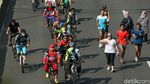 Cegah Corona, Sebagian Warga Pakai Masker Saat CFD