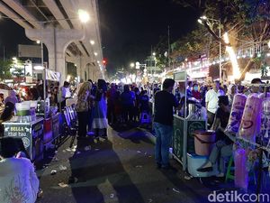 Semrawut PKL di Trotoar Sudirman, Dispar Palembang: Harus Ditertibkan!