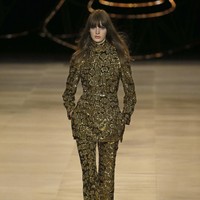 Fashion show koleksi terbaru Celine di Paris Fashion Week 2020, Paris, Prancis, Jumat [28/2/2020]. Photo by Thierry Chesnot/Getty Images.