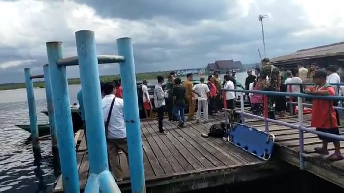 Speedboat Paspampres kecelakaan di Sungai Taman Nasional Sebangau, Palangka Raya.