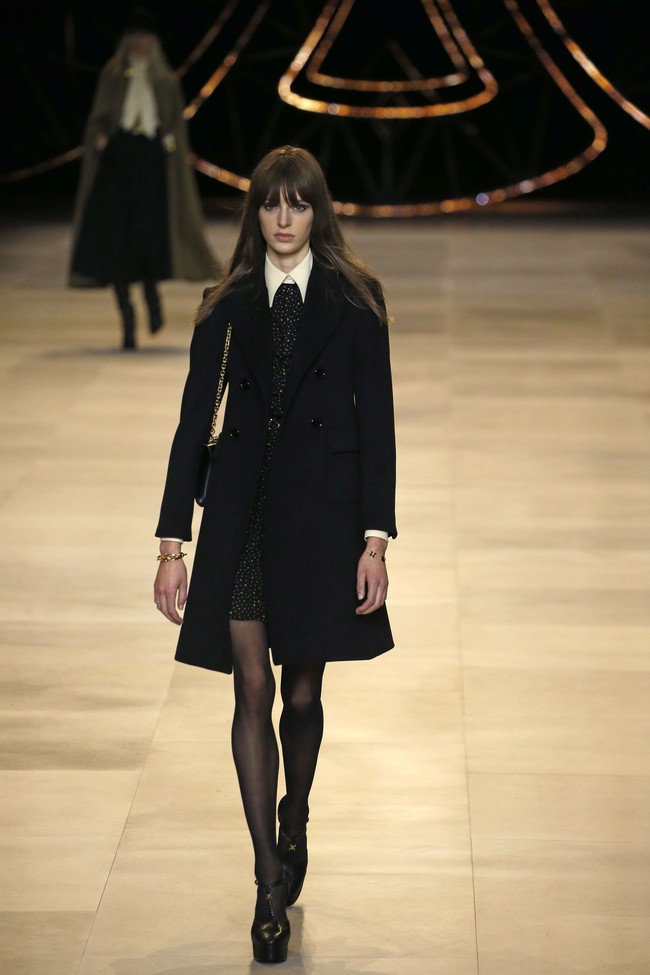 Fashion show koleksi terbaru Celine di Paris Fashion Week 2020, Paris, Prancis, Jumat [28/2/2020]. Photo by Thierry Chesnot/Getty Images.