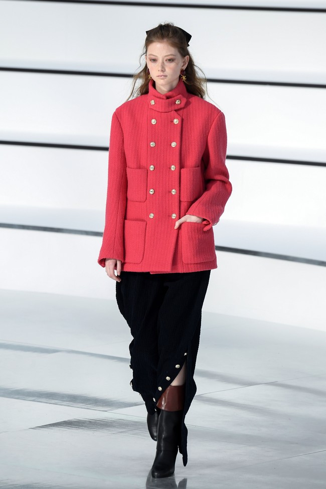 Koleksi terbaru Chanel fall 2020 di Paris Fashio Week, Paris, Prancis, Selasa [03/03/2020]. Photo by Pascal Le Segretain/Getty Images.