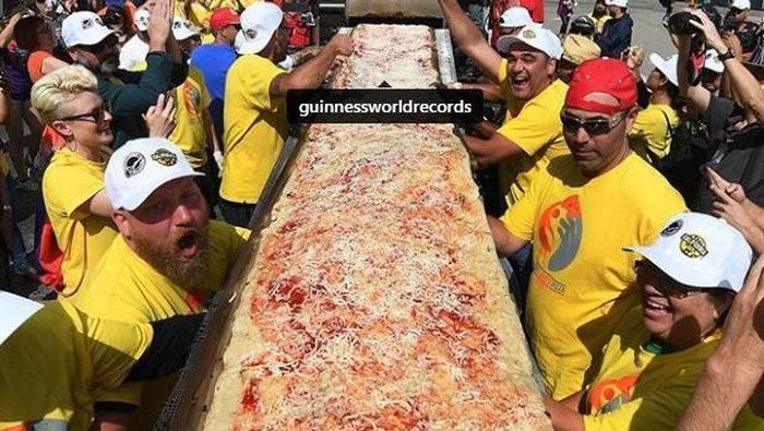 rekor dunia pizza