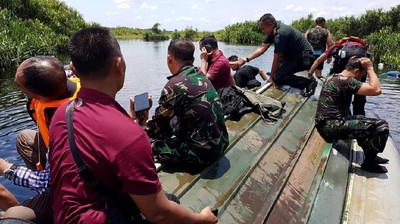 Foto-foto Kecelakaan Speedboat yang Tewaskan 2 Orang Paspampres