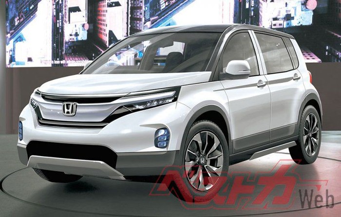Sketsa small SUV terbaru Honda