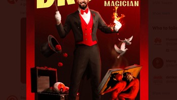 Bruno dipuja puja sebagai sang pesulap. Foto: istimewa